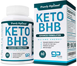 Premium Keto Diet Pills - Utilize Fat for Energy with Ketosis - Boost Energy & Focus, Manage Cravings, Support Metabolism - Keto BHB Supplement for Women and Men - 30 Day Supply