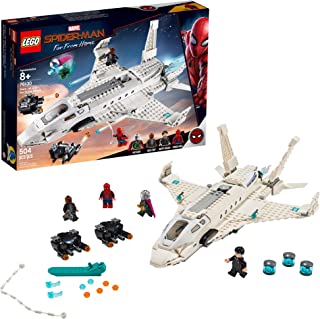 LEGO Marvel Spider-Man Far From Home: Stark Jet and the Drone Attack 76130 Building Kit, New 2019 (504 Pieces)