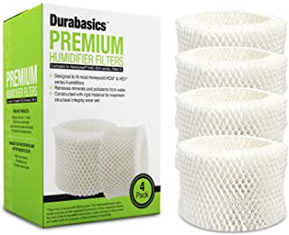4 Pack of Premium Humidifier Filters | Compatible with Honeywell Humidifier Filter HAC-504, HAC-504AW & Honeywell Filter A | Replacement for Honeywell Filter HCM 350 & Other Cool Mist Humidifiers