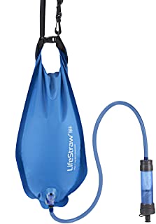 LifeStraw Flex Advanced Water Filter with Gravity Bag - Removes Lead, Bacteria, Parasites and Chemicals