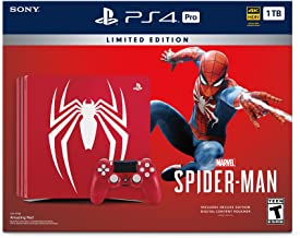 PlayStation 4 Pro 1TB Limited Edition Console - Marvel's Spider-Man Bundle [Discontinued]