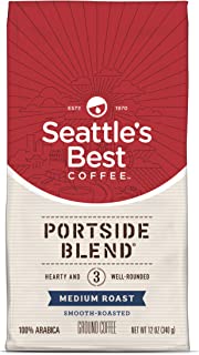Seattle's Best Coffee Portside Blend (Previously Signature Blend No. 3) Medium Roast Ground Coffee, 12 Ounce (Pack of 1)