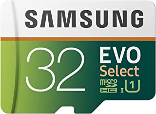 Samsung 32GB 95MB/s (U1) MicroSDHC EVO Select Memory Card with Adapter (MB-ME32GA/AM)