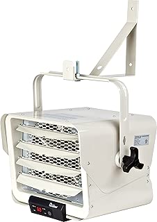 Dr Infrared Heater DR-975 7500-Watt 240-Volt Hardwired Shop Garage Electric Heater, Wall/Ceiling Mounted with Remote Controlled Thermostat