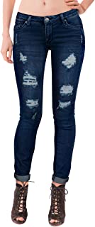 Hybrid & Co. Women's Butt Lift Super Comfy Stretch Denim Skinny Yoga Jeans