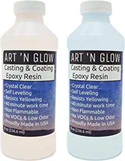 Clear Casting and Coating Epoxy Resin - 16 Ounce Kit