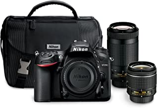 Nikon D7200 24.2 MP Dual Zoom Lens Kit with 3.2