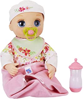 Baby Alive Real As Can Be Baby: Realistic Blonde Baby Doll, 80+ Lifelike Expressions, Movements & Real Baby Sounds, With Doll Accessories, Toy for Girls and Boys 3 and Up