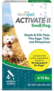 TevraPet Activate II Flea and Tick Prevention for Dogs