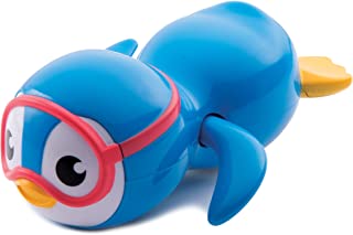 Munchkin Wind Up Swimming Penguin Bath Toy, Blue