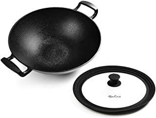Best big cast iron wok Reviews