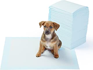 AmazonBasics Pet Training and Puppy Pads, Regular and Heavy Duty