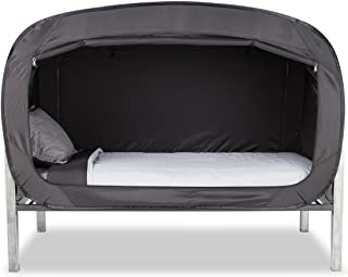 Privacy Pop Bed Tent (Queen) - Black