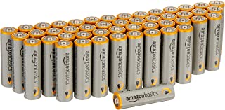 AmazonBasics AA 1.5 Volt Performance Alkaline Batteries - Pack of 48