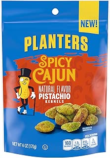 Planters Spicy Cajun Pistachio Kernels, 6 oz