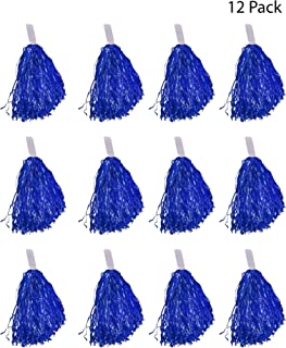 Windy City Novelties Cheerleader Pom Poms - 12 Pack