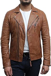 brando style leather jacket