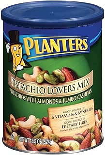 Planters Pistachio Lovers Mix Net Wt 18.5 Oz (Pack of 4)