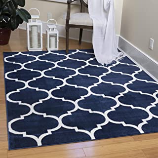 Best living room rug blue Reviews