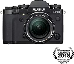 Fujifilm X-T3 Mirrorless Digital Camera w/XF18-55mm Lens Kit - Black