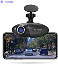 Dash Cam Powered by Nexar, 1080p Full HD, Cloud Storage for Video Clips and 32GB SD Card Included, Small & Discreet 155° Wide Angle Car Camera, G-Sensor and GPS, Loop Recording, Easy to Install