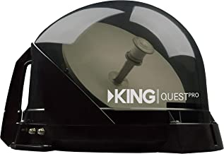 KING VQ4800 Quest Pro Portable/Roof Mountable Satellite TV Antenna (for use with DIRECTV)