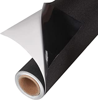 Total Blackout Window Film: 100% Light Blocking, Room Darkening Static Cling - No Residue Film for Privacy, Home Security, and Day Sleep - Easy Removal UV Prevention Treatment (36 x 72 inches)