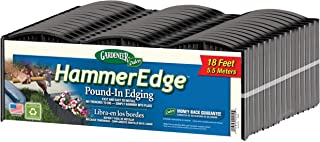 Dalen Products E3-16B Gardeneer Edge Pound-In Garden and Landscape Edging - Black