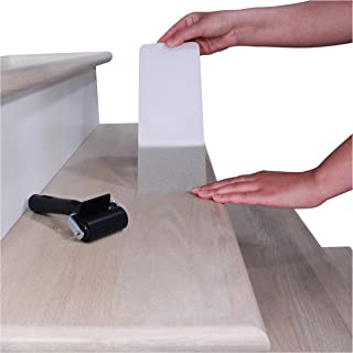 32”x4” Non-Slip Stair Treads Tape (15-Pack) – Clear Anti-Slip Indoor Strips