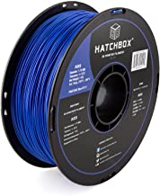 HATCHBOX 3D ABS-1KG1.75-BLU ABS 3D Printer Filament, Dimensional Accuracy +/- 0.03 mm, 1 kg Spool, 1.75 mm, Blue