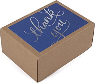 Hallmark Thank You Cards (Silver Foil Script, 40 Thank You Notes and Envelopes)