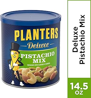 Planters Deluxe Pistachio Mixed Nuts (14.5 oz Canister)