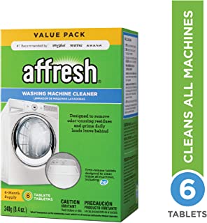 Affresh Washer Machine Cleaner, 6-Tablets, 8.4 oz