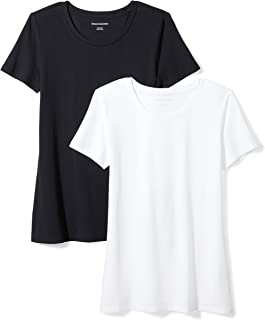 Women's 2-Pack Classic-Fit Short-Sleeve Crewneck T-Shirt