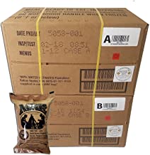 ULTIMATE MRE Case A and Case B Bundle, 24 Meals with 2018 Inspection Date. Military Surplus Meal Ready to Eat with Western Frontier's Inspection and Guarantee.