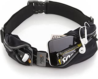 sport2people Running Pouch Belt, USA Patented, Runner Waist Pack iPhone X 6 7 8 for Men and Women