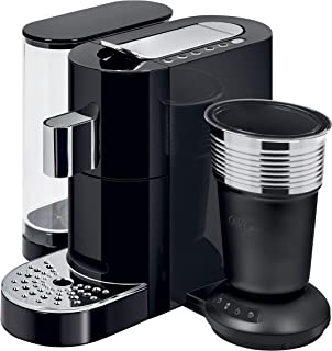 K-Fee Twins II & Latte Verismo Pod Compatible Single Serve Coffee/Espresso Machine with Lattaero Milk Frother