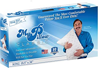 MyPillow Classic Series Now Available in 4 Loft Levels (King, Green [Firm Fill])