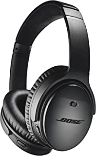 Bose QuietComfort 35 II Wireless Bluetooth Headphones, Noise-Cancelling, with Alexa voice control, enabled with Bose AR – Black