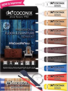 Coconix Floor and Furniture Repair Kit - Restorer of Your Wooden Table, Cabinet, Veneer, Door and Nightstand - Super Easy Instructions Matches Any Color - Restore Any Wood, Cherry, Walnut, Hardwood