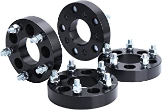 Wheel Adapters for Jeep JK Wheels on TJ YJ KK SJ XJ MJ, KSP 5X4.5 to 5x5 Wheel Spacers 1/2 Thread Pitch Change Bolt Pattern 71.5mm Hub Bore Thickness 1.25