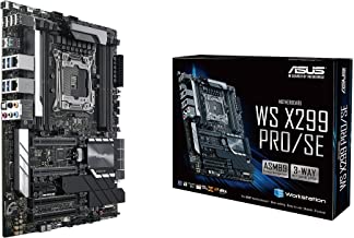 ASUS WS X299 PRO/SE LGA2066 DDR4 M.2 U.2 ATX Motherboard for Intel Core X-Series Processors with SafeSlot