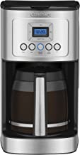 Cuisinart DCC-3200 Glass Carafe Handle Programmable Coffeemaker, 14 Cup Stainless Steel