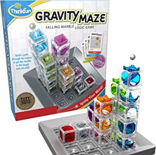 ThinkFun Gravity Maze Marble Run Logic Game and STEM Toy for Boys and Girls Age 8 and Up – Toy of the Year Award winner