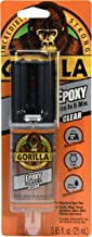 Gorilla 2 Part Epoxy, 5 Minute Set, .85 ounce Syringe, Clear