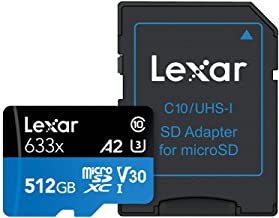 Lexar High-Performance 633X 512GB MicroSDXC UHS-I Card