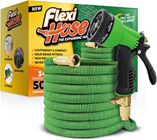 Flexi Hose Upgraded Expandable Garden Hose Extra Strength, 3/4