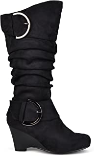 Brinley Co Women's Melbourne 05 Slouch Boot Regular & Wide Calf