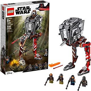 LEGO Star Wars AT-ST Raider 75254 The Mandalorian Collectible All Terrain Scout Transport Walker Posable Building Model, New 2019 (540 Pieces)