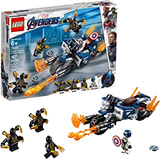 LEGO Marvel Avengers Captain America: Outriders Attack 76123 Building Kit, New 2019 (167 Pieces)